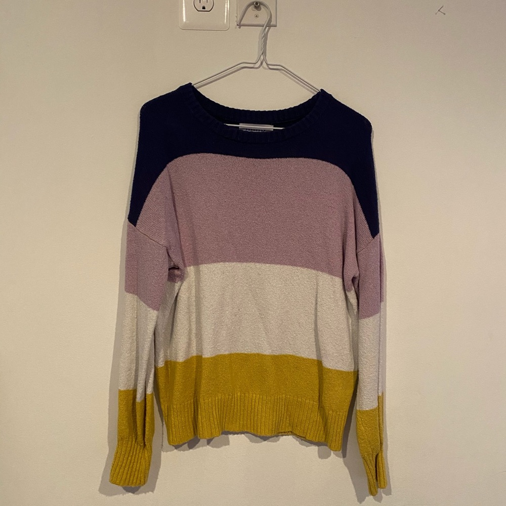POPSUGAR Striped Cozy Sweater